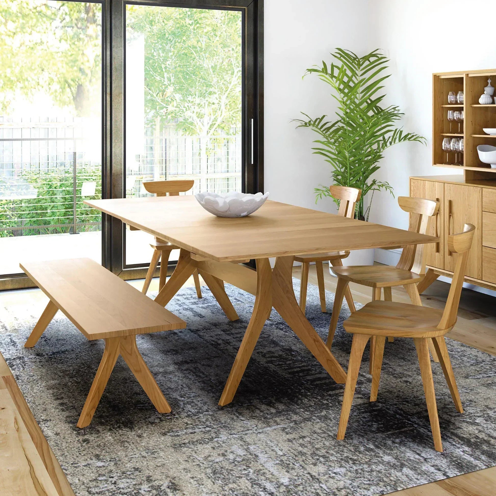 5 Extension Tables with Self-Storing Leaves – Vermont Woods Studios