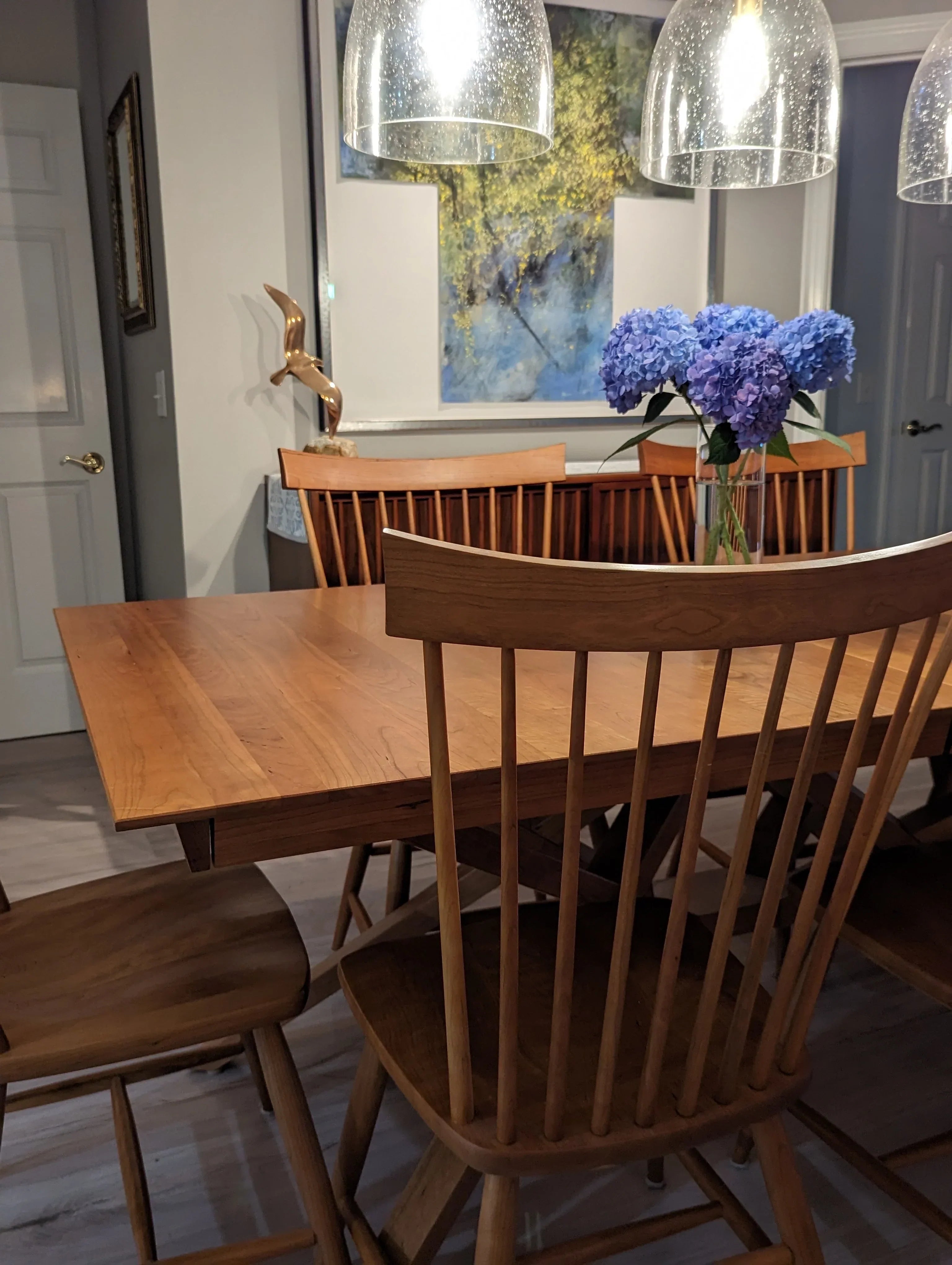 Country Windsor Chairs & Exeter Extension Dining Table