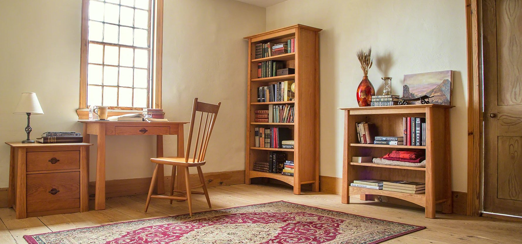 Mission & Craftsman Style Bookcases & Bookshelves – Vermont Woods Studios