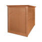 Maple Corner Woodworks American Shaker 4-Drawer File Credenza isolated on a white background.
