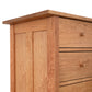 Contemporary Vermont Furniture Designs Burlington Shaker 7-Drawer solid wood chest of drawers on a white background.