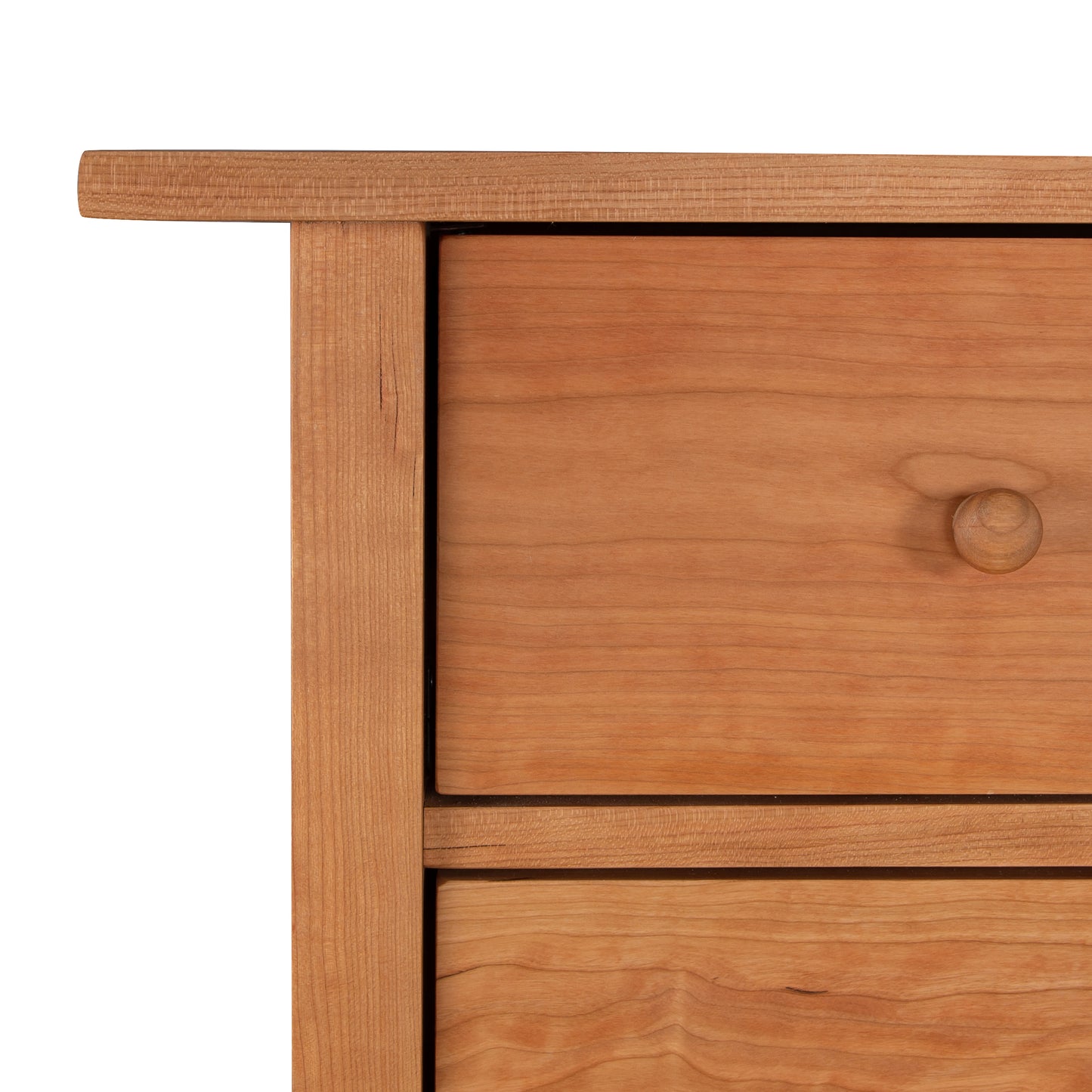 Burlington Shaker 8-Drawer Dresser by Vermont Furniture Designs, featuring handcrafted solid wood and classic Shaker details.
