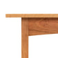 Burlington Shaker Coffee Table by Vermont Furniture Designs, showing joint detail on a white background.