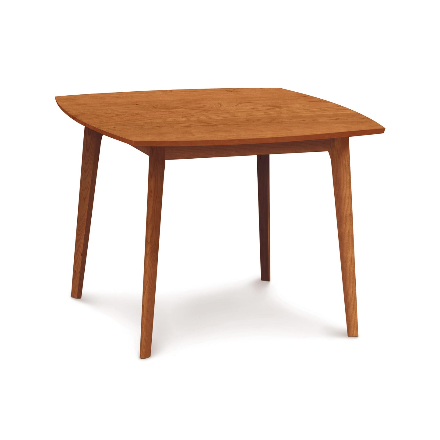 Catalina Solid-Top Table by Copeland Furniture, handcrafted from sustainable hardwoods with a modern design, displayed against a simple white background.