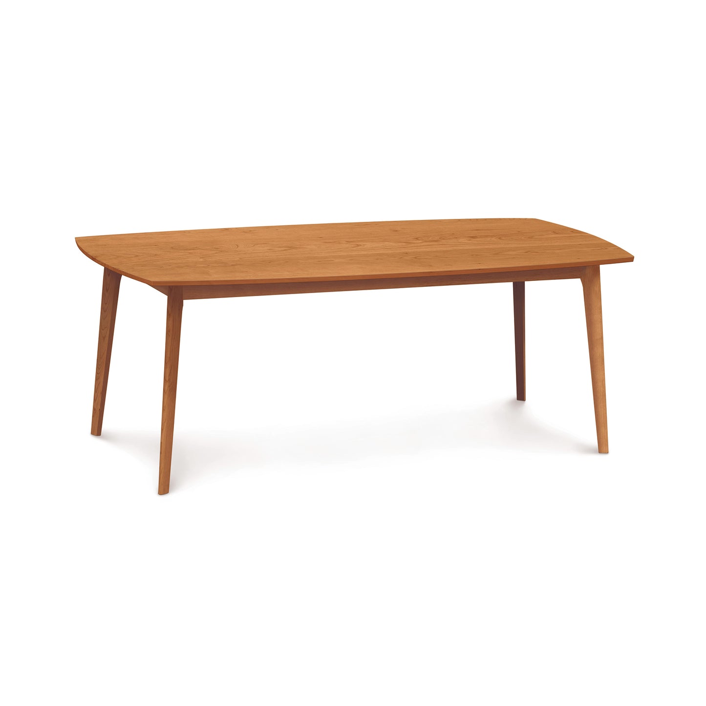 Catalina Solid-Top Table by Copeland Furniture, rectangular and handcrafted from sustainably sourced hardwoods, showcasing elegant American-made craftsmanship.