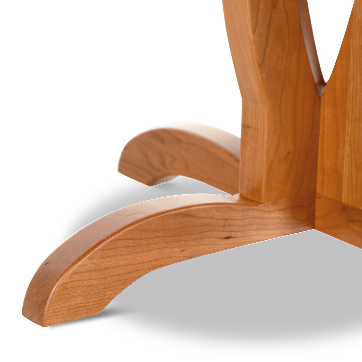 Lyndon Furniture Cherry Blossom Double Pedestal Extension Table featuring rich cherry wood grain and sleek, polished surface.