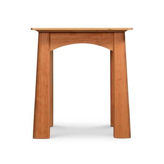 Cherry Moon End Table by Maple Corner Woodworks, handcrafted from solid Vermont hardwood with a sleek, contemporary design.