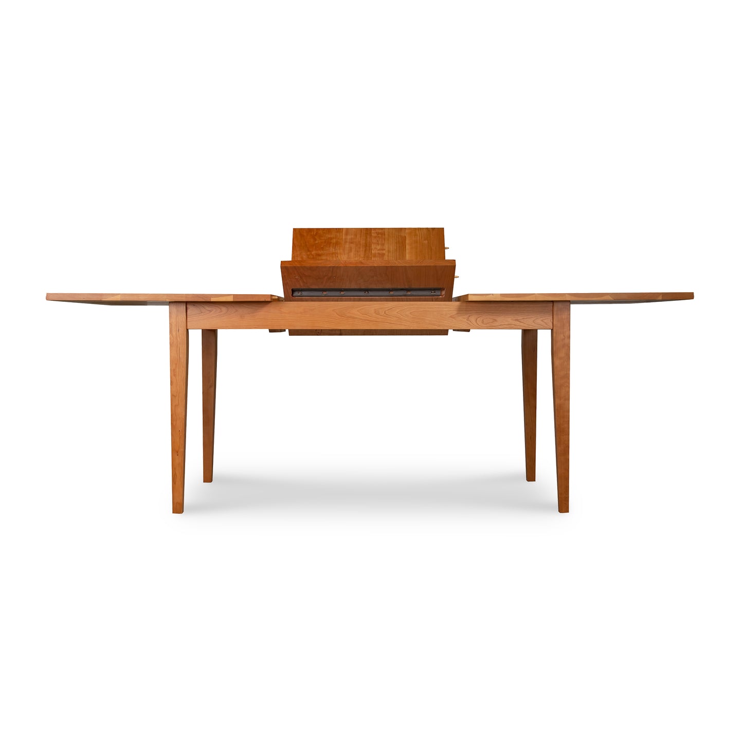 Solid wood Classic Shaker Butterfly Extension Table by Lyndon Furniture, featuring a built-in butterfly leaf for easy extension.