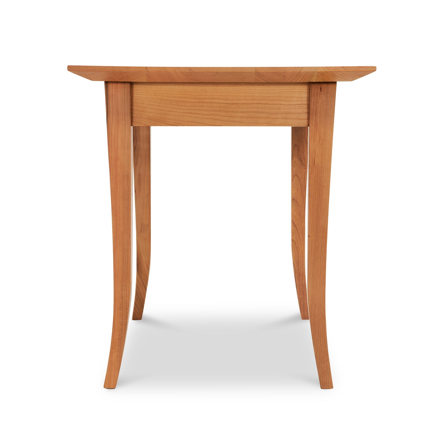 A small wooden Classic Shaker Flare Leg End Table by Lyndon Furniture.
