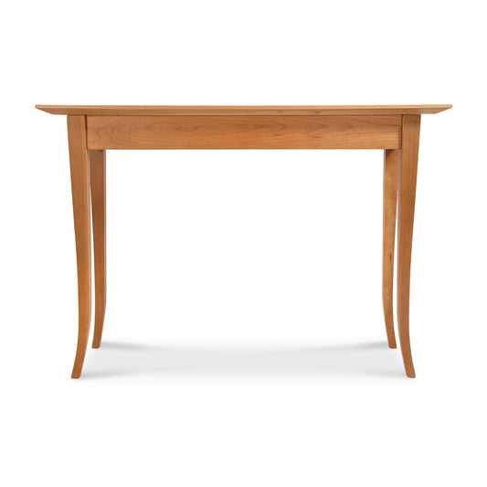 Lyndon Furniture Classic Shaker Flare Leg Sofa Table featuring a rectangular top and elegantly flared legs, crafted from high quality wood.