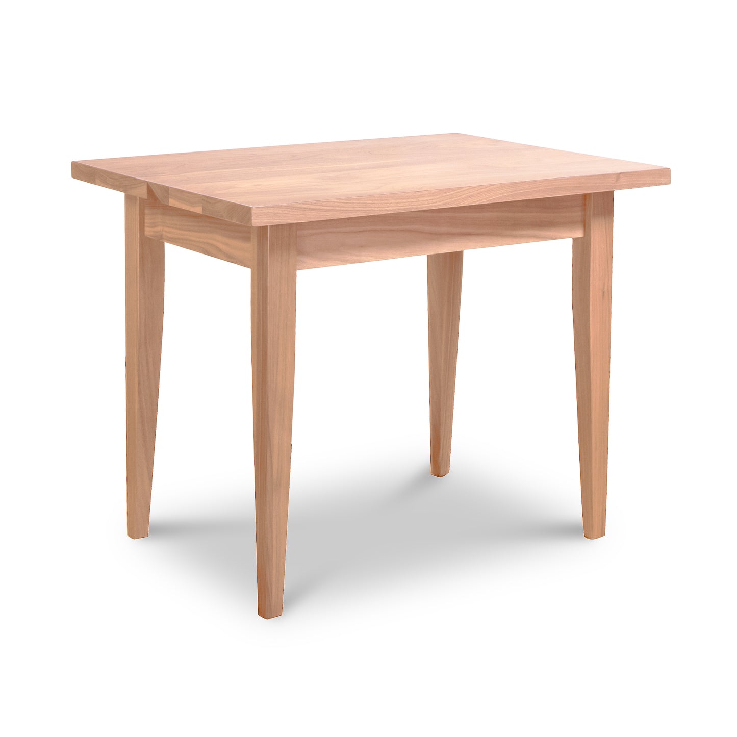 Lyndon Furniture Classic Shaker End Table made of solid wood, featuring a rectangular top and four straight legs in handcrafted artisan style.