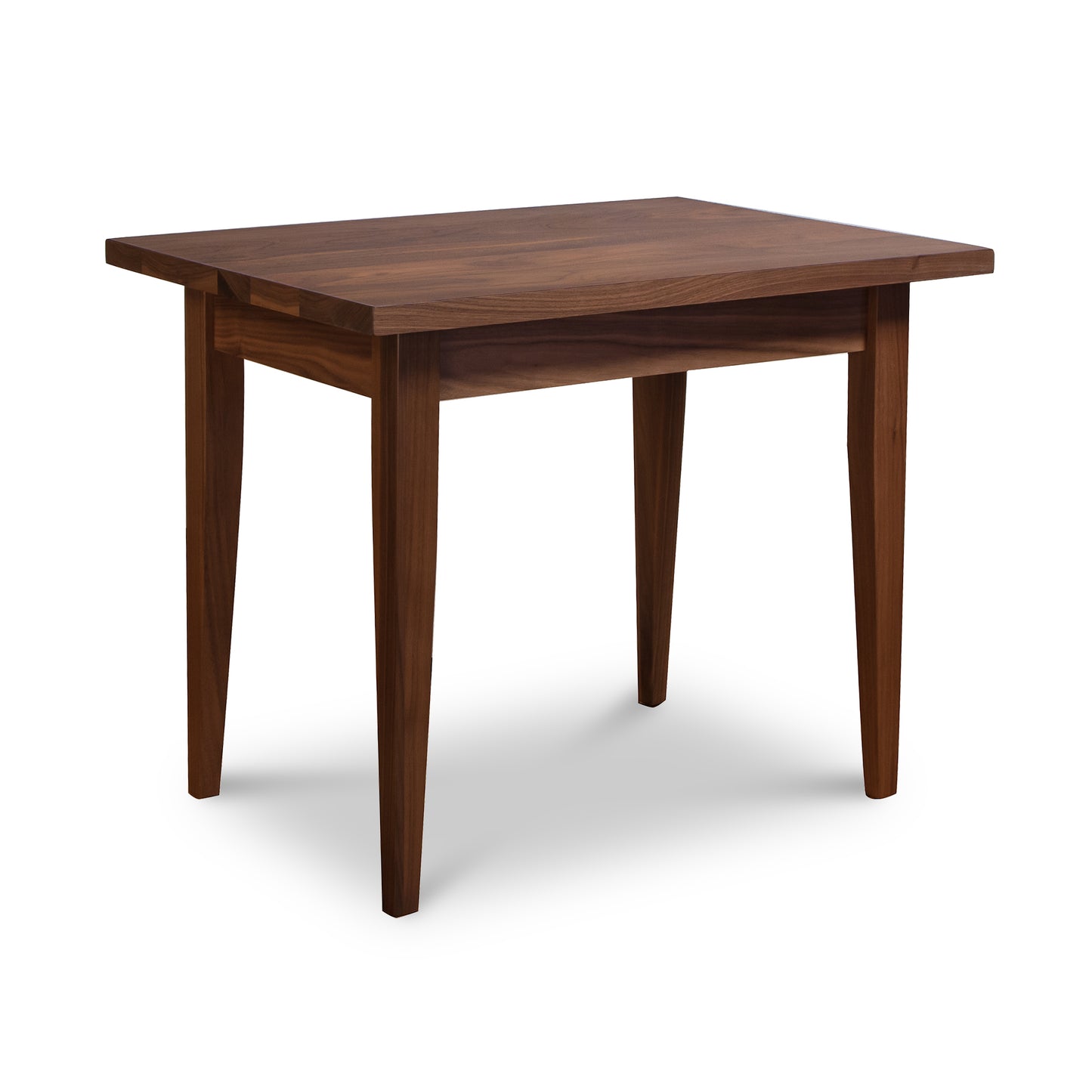 Lyndon Furniture Classic Shaker End Table with four tapered legs and solid wood construction.