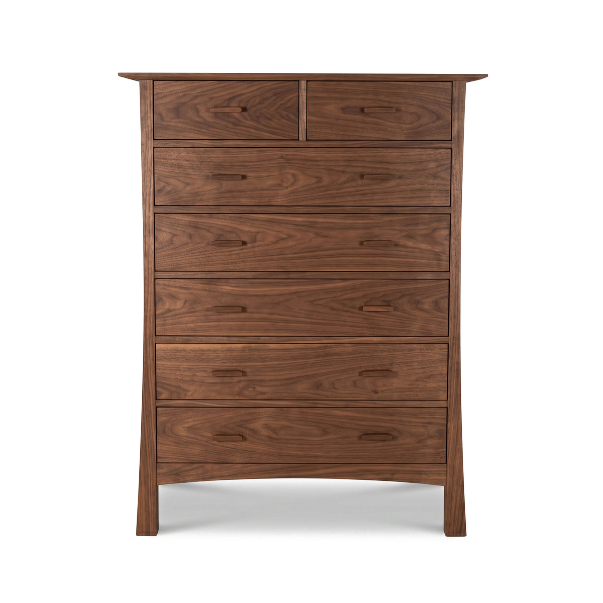 Contemporary Craftsman 7-Drawer Chest by Vermont Furniture Designs, showcasing solid wood construction and superior American craftsmanship.