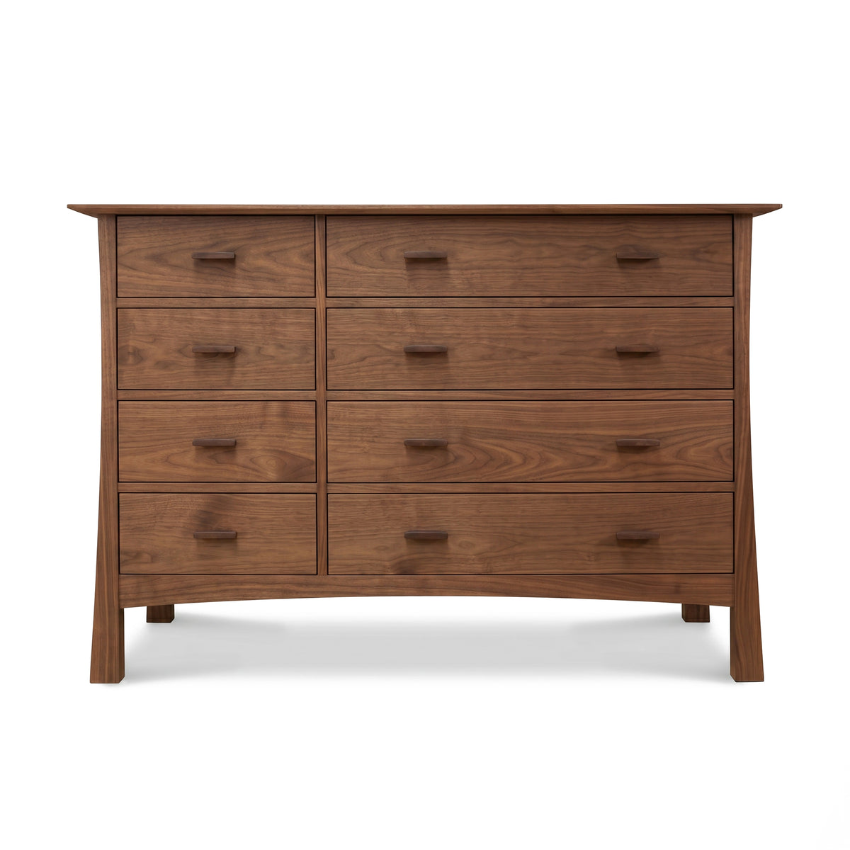 Contemporary Craftsman 8-Drawer Dresser by Vermont Furniture Designs, handcrafted in America, featuring solid wood and fine craftsmanship.