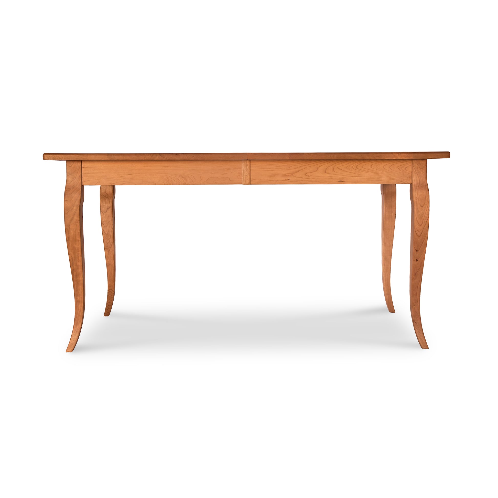 French Country Extension Dining Table by Lyndon Furniture, handcrafted from sustainable Vermont hardwoods, showcasing elegant design and fine craftsmanship.