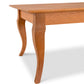 A French Country coffee table with a curved leg, from Lyndon Furniture.