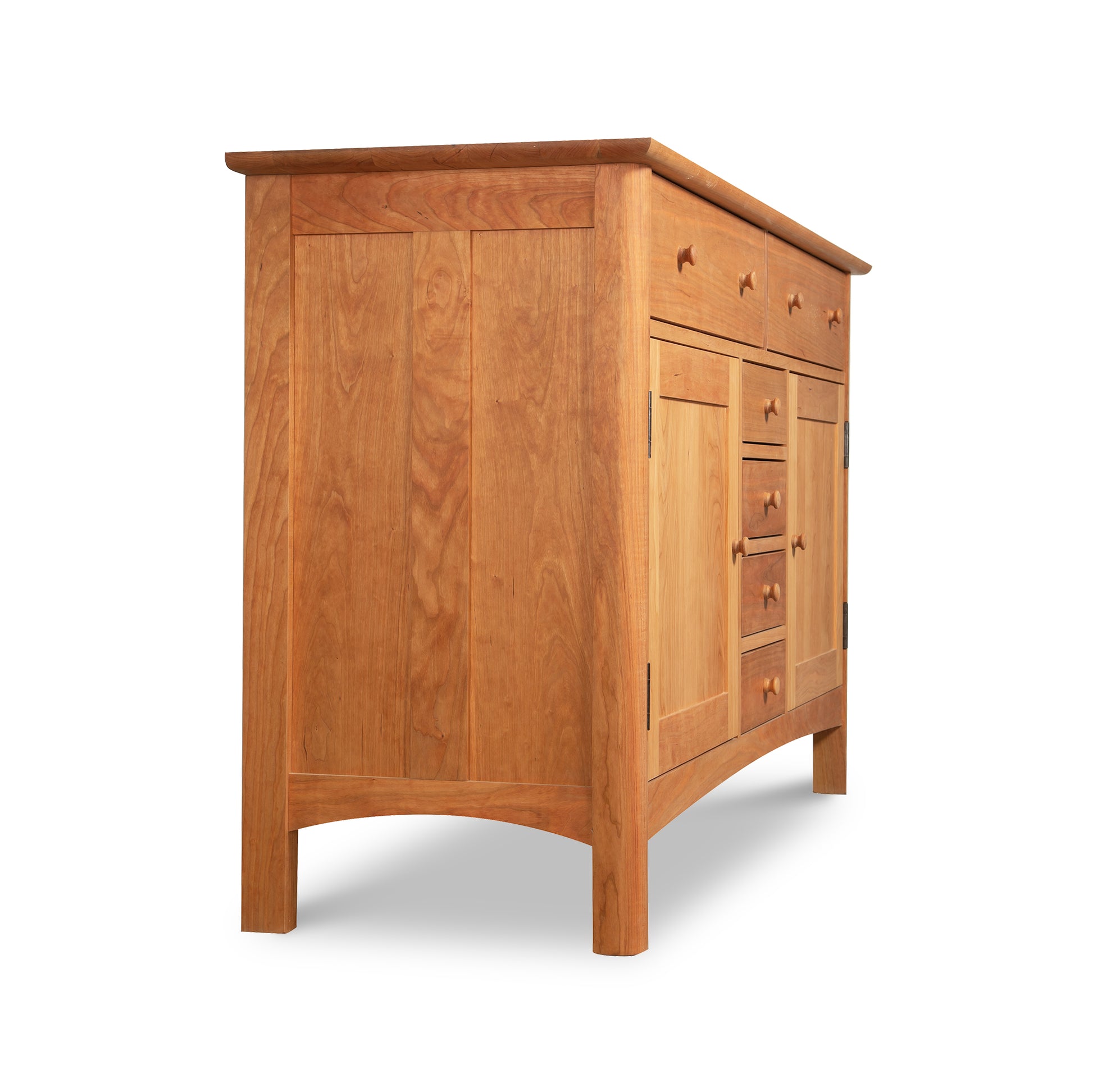 Heartwood Shaker Sideboard by Vermont Furniture Designs featuring clean lines and classic shaker style, crafted in rich wood.