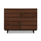 A Vermont Furniture Designs Kipling 10-Drawer Dresser on a plain background.
