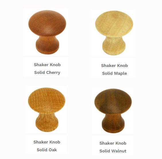 Shaker Knob made by Lyndon Furniture