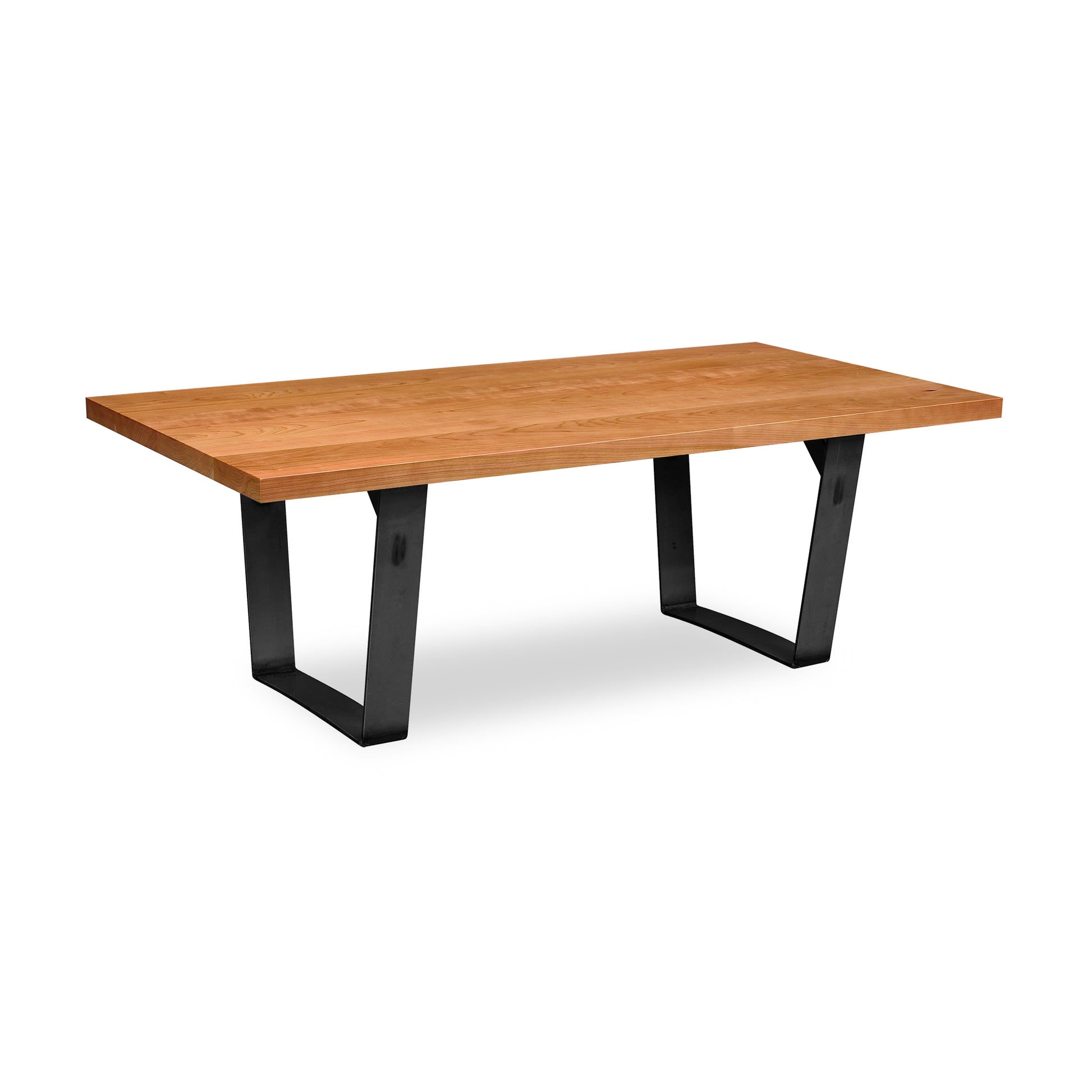 A modern design Metropolitan Coffee Table with black legs by Lyndon Furniture.