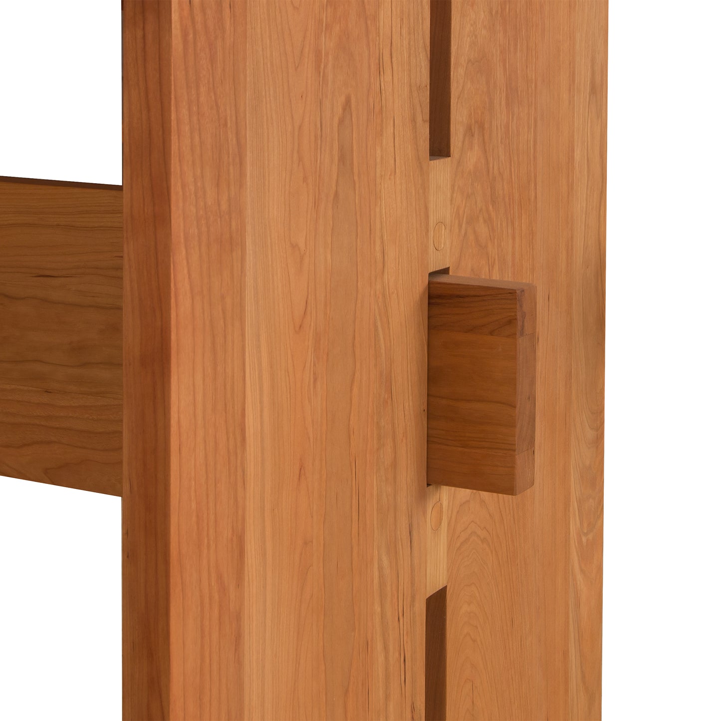 Modern American Dining Table by Vermont Furniture Design showcasing precise mortise and tenon joints with an eco-friendly finish.