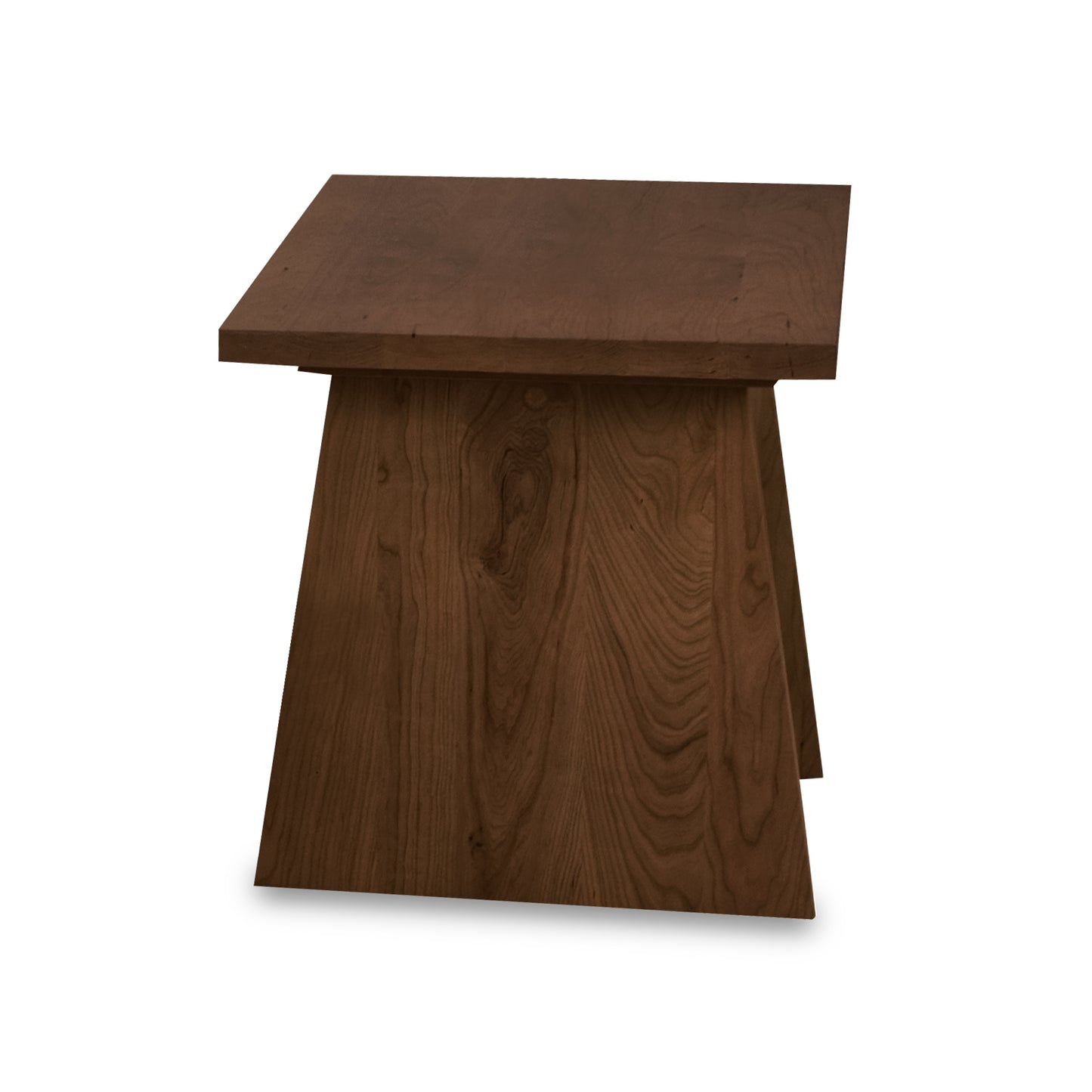 A Lyndon Furniture Modern Designer End Table with a square top.