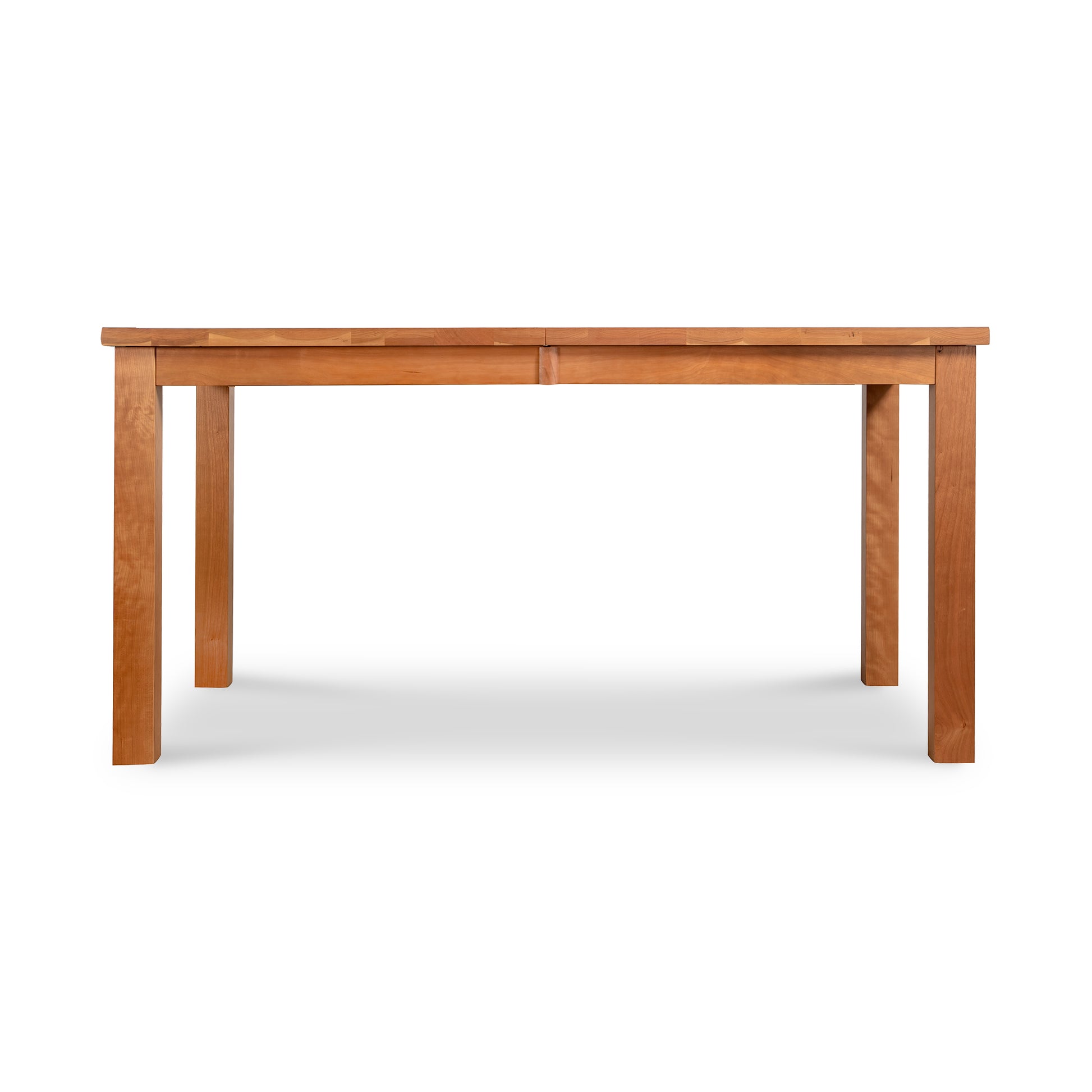 Lyndon Furniture Modern Mission Parsons Extension Table featuring clean lines and sturdy craftsmanship, highlighting its elegant wood design.