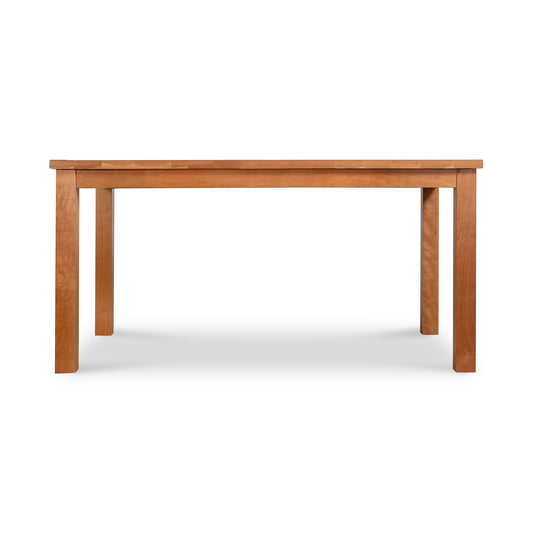 Lyndon Furniture Modern Mission Parsons solid wood table featuring a rectangular top and four straight legs, crafted in eco-friendly American hardwood.