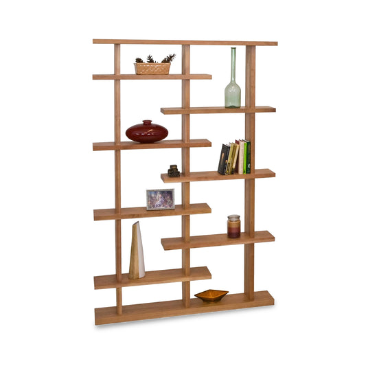 New York Contemporary Bookcase by Lyndon Furniture showcasing sleek design and craftsmanship.