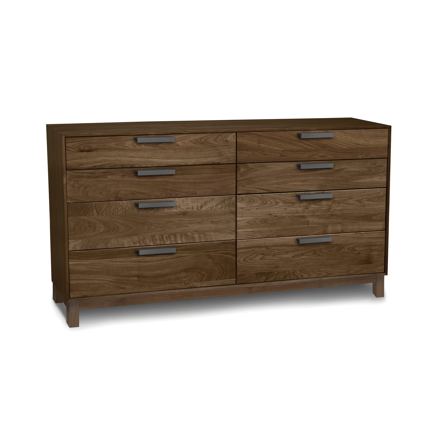 Copeland Furniture Savoy 8-Drawer Dresser in solid wood with a natural brown finish, showcasing American craftsmanship and modern style.