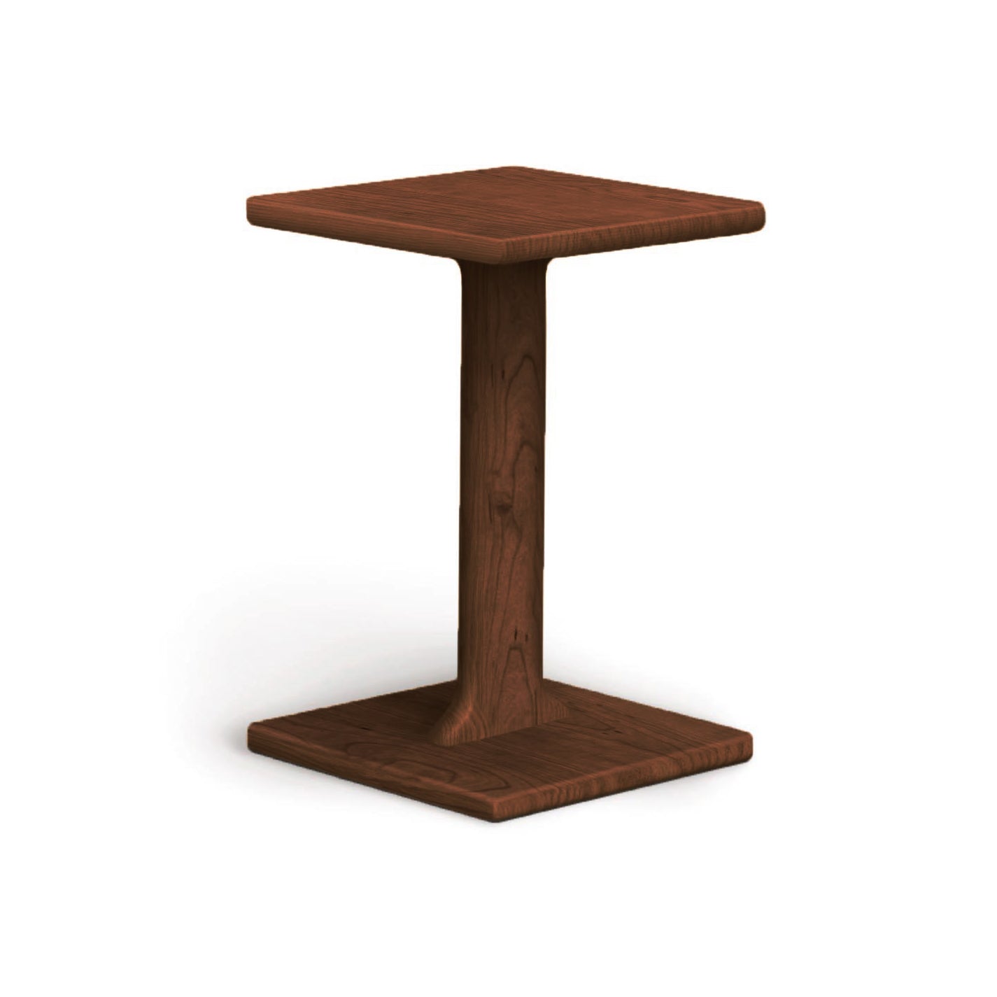 Copeland Furniture Sierra Chair Table crafted from solid hardwood, showcasing its clean lines and modern design.