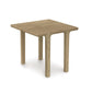 A simple solid Copeland Furniture Sierra Square End Table with four legs, isolated on a white background.