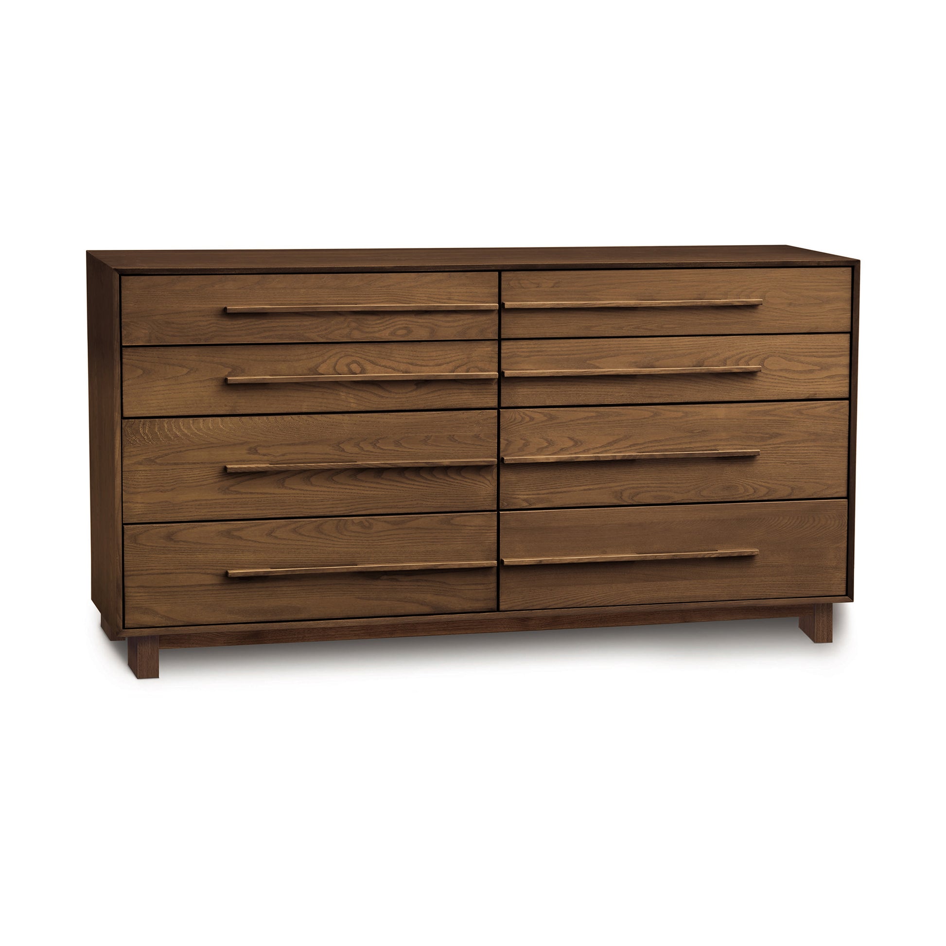 Sloane 8-Drawer Dresser by Copeland Furniture in sustainable wood with a rich brown finish.