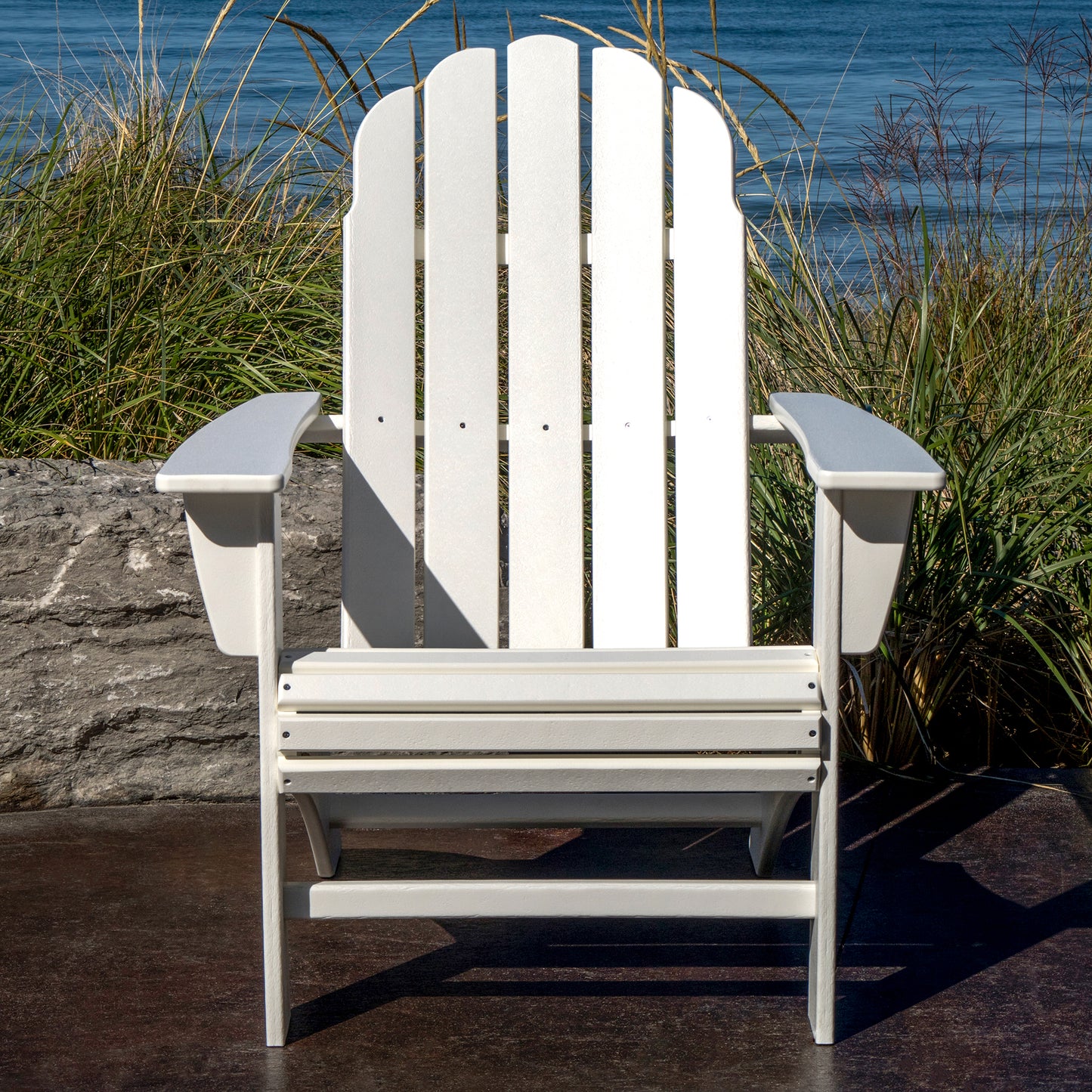 POLYWOOD Vineyard Curveback Adirondack chair.