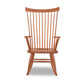 A luxurious Lyndon Furniture Windsor Rocking Chair on a white background.