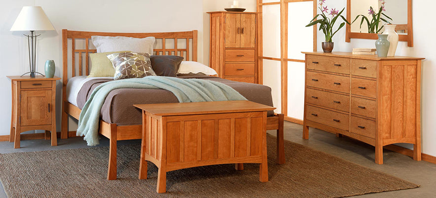 Contemporary Craftsman Bedroom Furniture Set