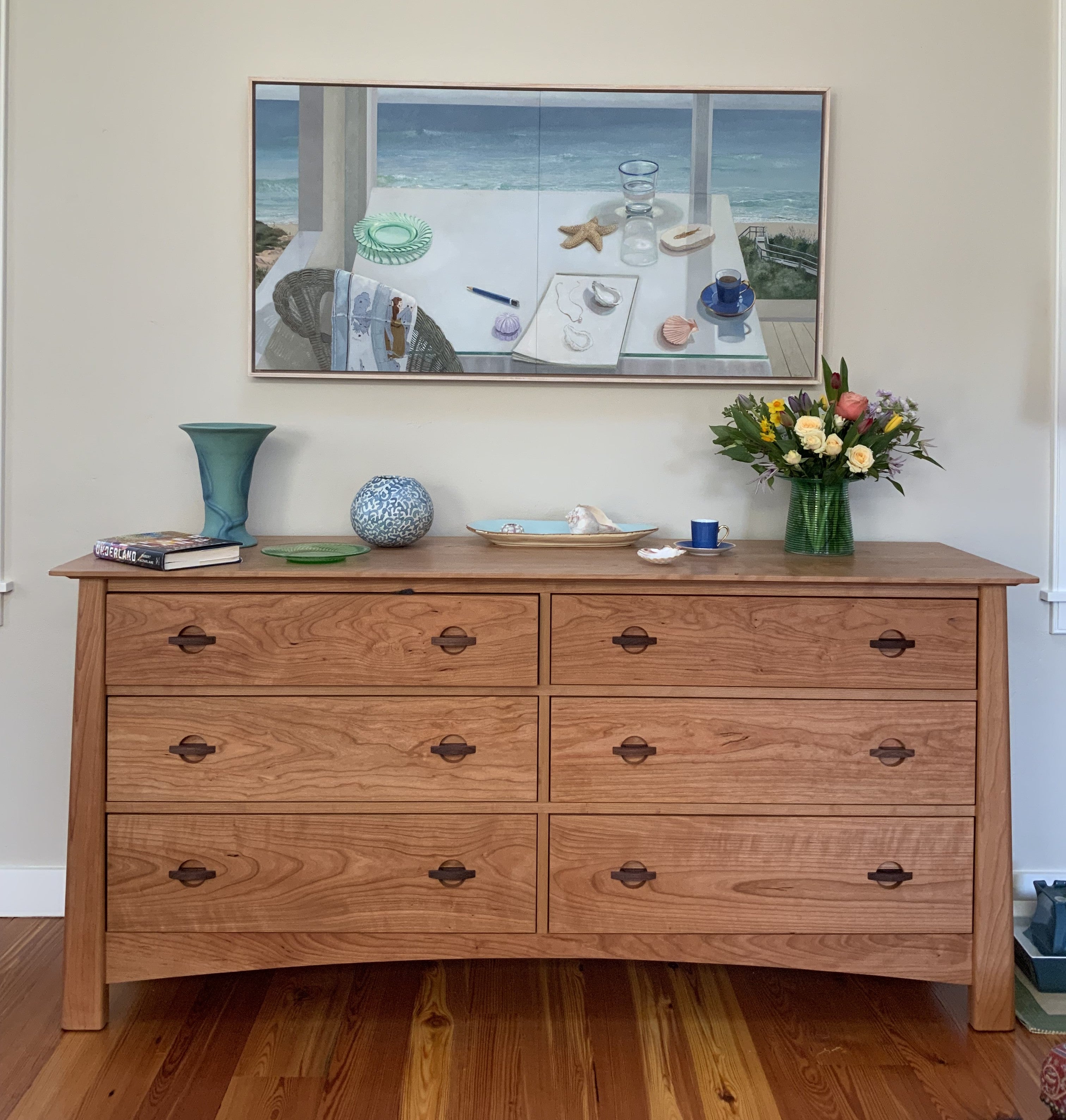 Cherry Moon 6 Drawer Dresser