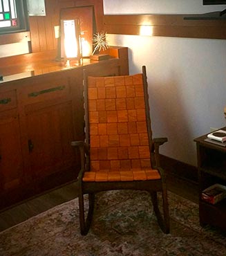 Custom Quilted Vermont Rocking Chair