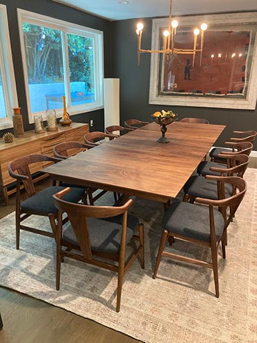 Exeter Walnut Extension Dining Table