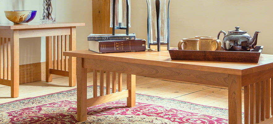 Mission & Craftsman Style Coffee Tables, End Tables, & Accent Tables