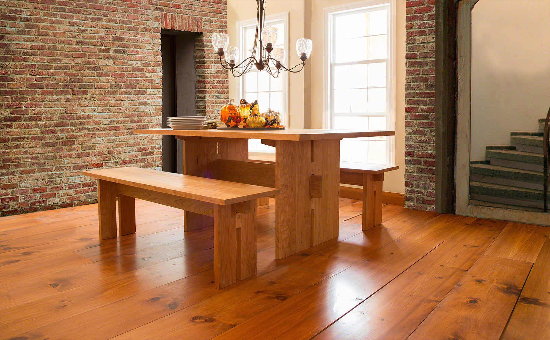Real Solid Wood Dining Room Table