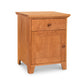 An American Country 1-Drawer Nightstand with Door inspired by the countryside, crafted by Lyndon Furniture.