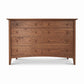 Maple Corner Woodworks American Shaker 8-Drawer Dresser with smooth finish, crafted in Vermont, showcasing classic Shaker style and quality craftsmanship.