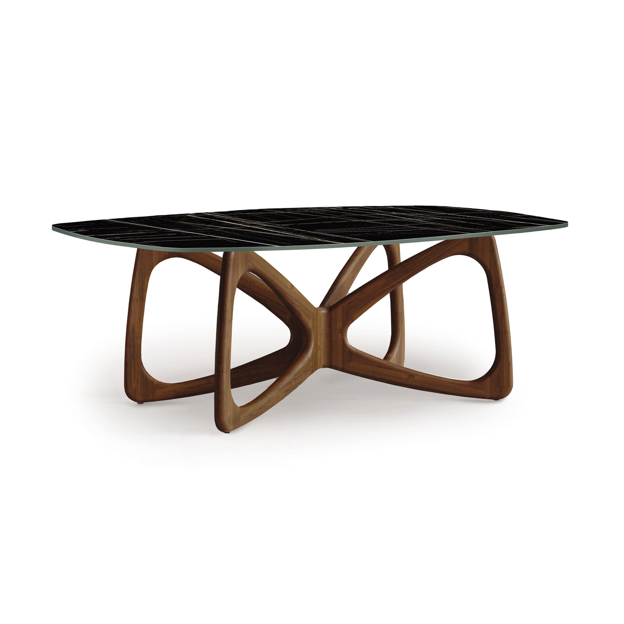 Butterfly Sintered Stone Top Table by Copeland – Vermont Woods Studios