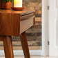 Catalina 1-Drawer Nightstand by Copeland Furniture in solid wood with sleek, minimalist design and smooth drawer front.