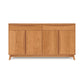 Catalina 2-Drawer, 4-Door Buffet by Copeland Furniture showcasing solid wood construction and a simple natural finish.