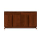 Copeland Catalina 2-Drawer, 4-Door Buffet crafted from solid wood in Vermont, featuring mid-century modern design and expert craftsmanship.