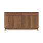 Copeland Catalina 2-Drawer, 4-Door Buffet featuring mid-century modern design and expert Vermont craftsmanship in solid wood.