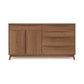 A Copeland Furniture Catalina 5-Drawer, 2-Door Buffet sideboard with closed drawers and doors on a white background.