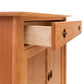 An eco-friendly Cherry Moon Small 38" Sideboard with a drawer, offering extra storage by Maple Corner Woodworks.